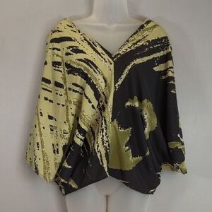 Ramona Larue By Arianne Green Silk Top size XS